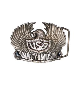 Eagle USA Harley-Davidson H504 Solid Brass Belt Buckle
