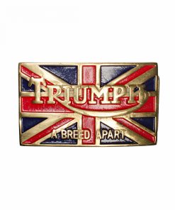 Triumph Belt Buckle with Union Jack