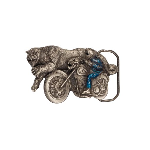 Biker and Animal Buckle