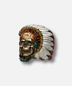 Indian Skull Buckle